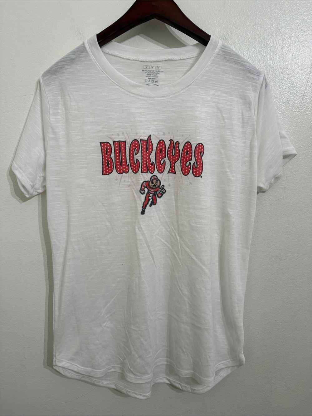 Ohio State Buckeyes Shirt Womens Medium Sheer Concepts Sports New